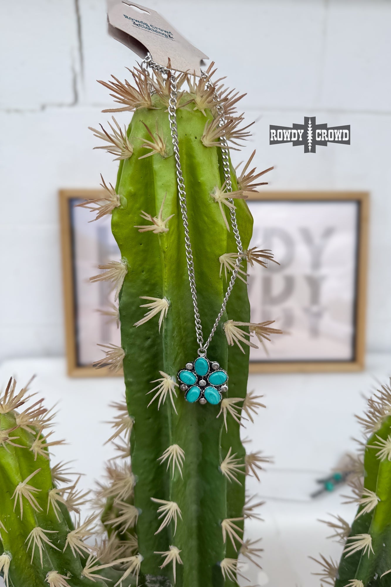 Flower Power Necklace - Pistols 'n Petticoats - western boutique - womens western wear - western wear womens