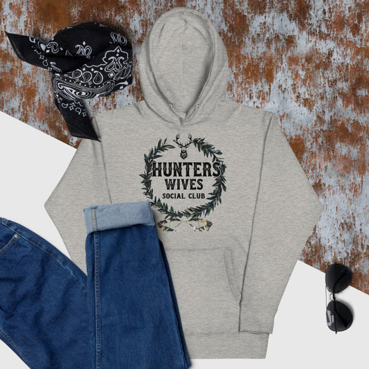 Hunter Wives Social Club Unisex Hoodie - Pistols 'n Petticoats - #westernboutique# - #westernfashion#
