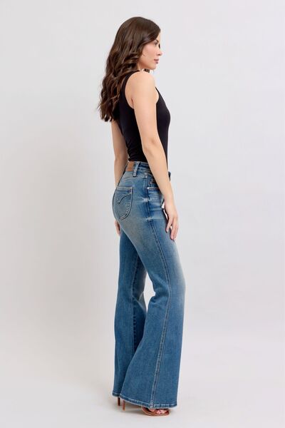 Judy Blue MR Tummy Control Vintage Wash Jeans - Pistols 'n Petticoats - #westernboutique# - #westernfashion#