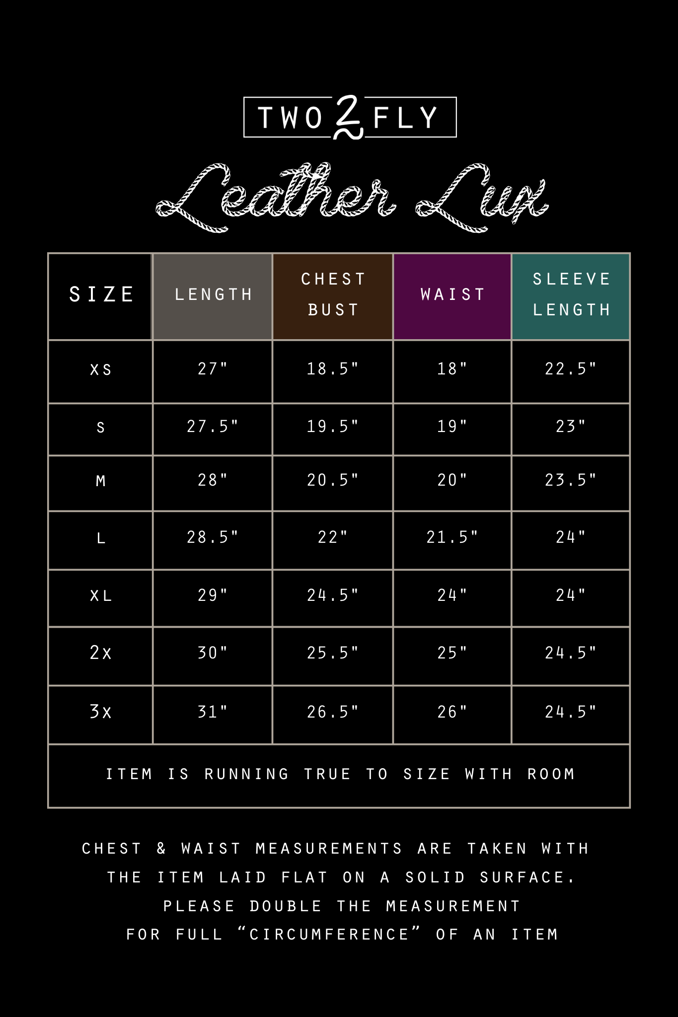 LEATHER LUX *SADDLE [XL-3X ONLY]