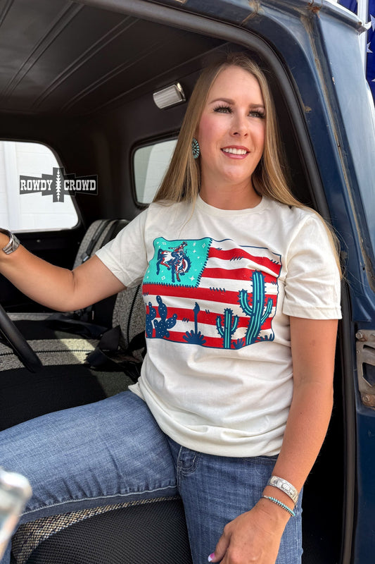 Made in America Tee - Pistols 'n Petticoats - western boutique - womens western wear - western wear womens