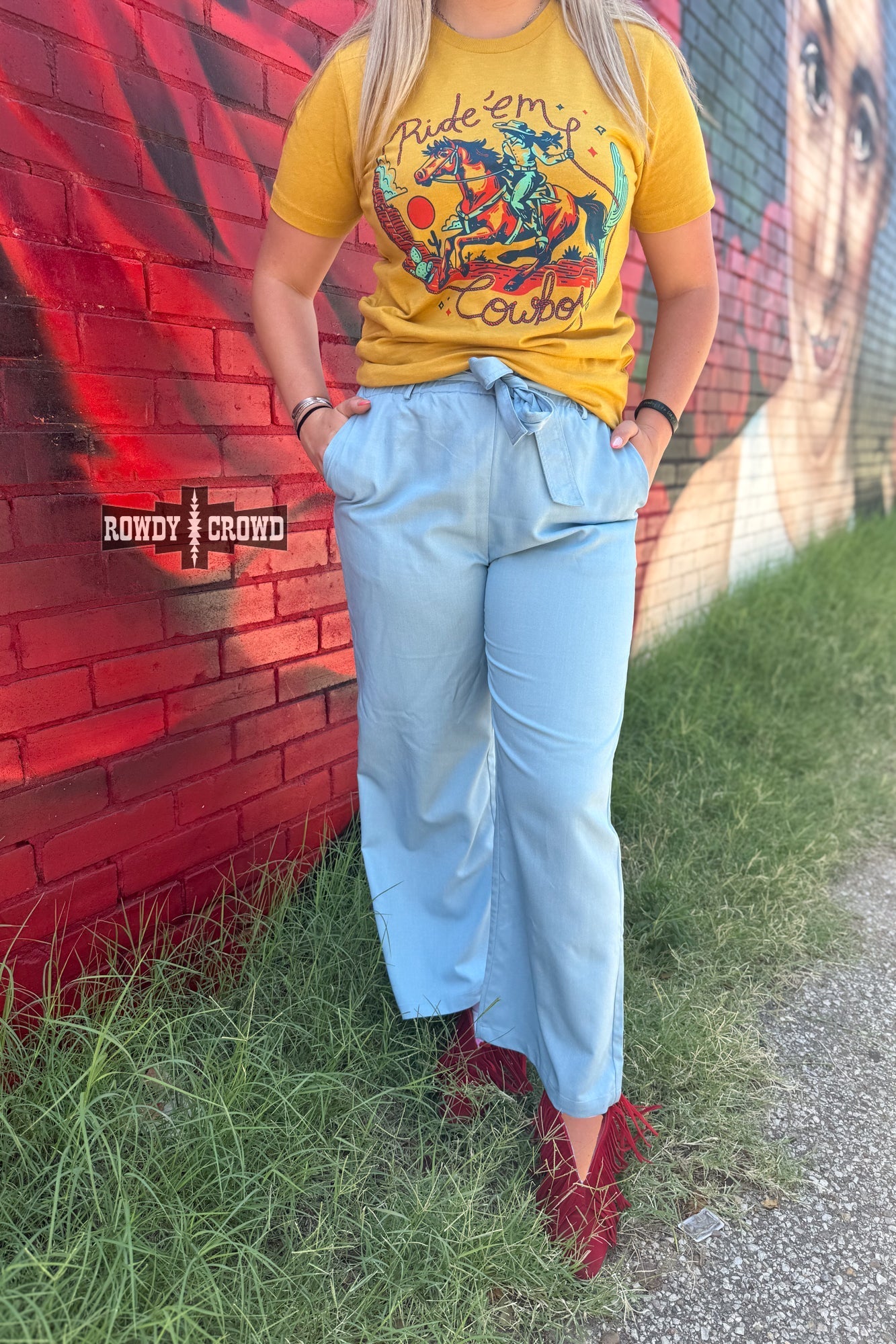 Ocean Breeze Pants - Pistols 'n Petticoats - western boutique - womens western wear - western wear womens