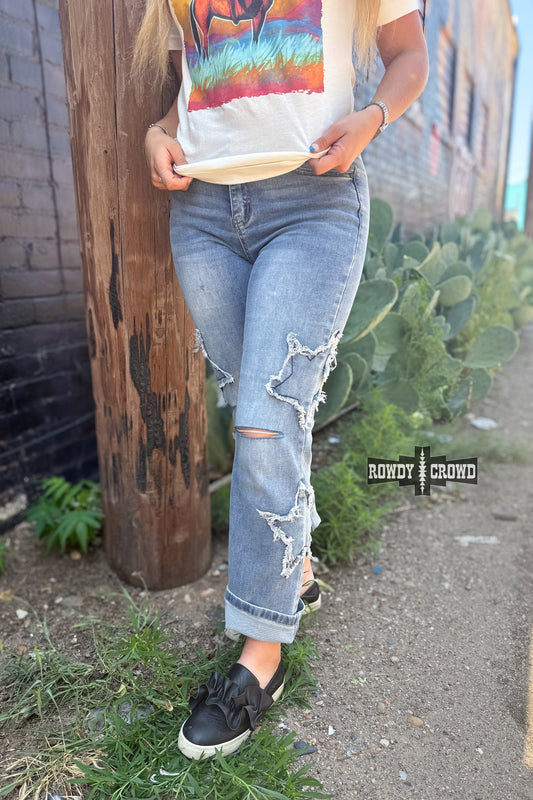 Oh My Stars Denim Jeans - Pistols 'n Petticoats - western boutique - womens western wear - western wear womens