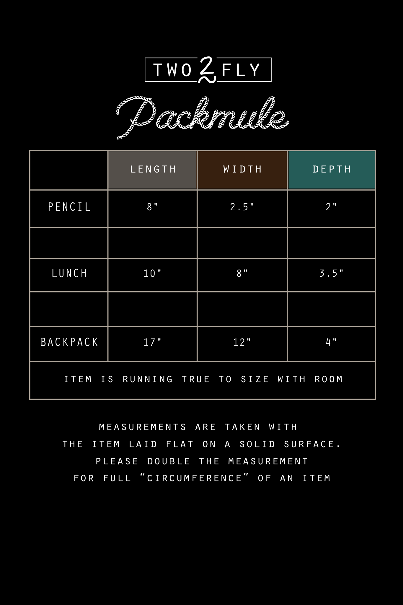 PACKMULE *DANDY DENIM