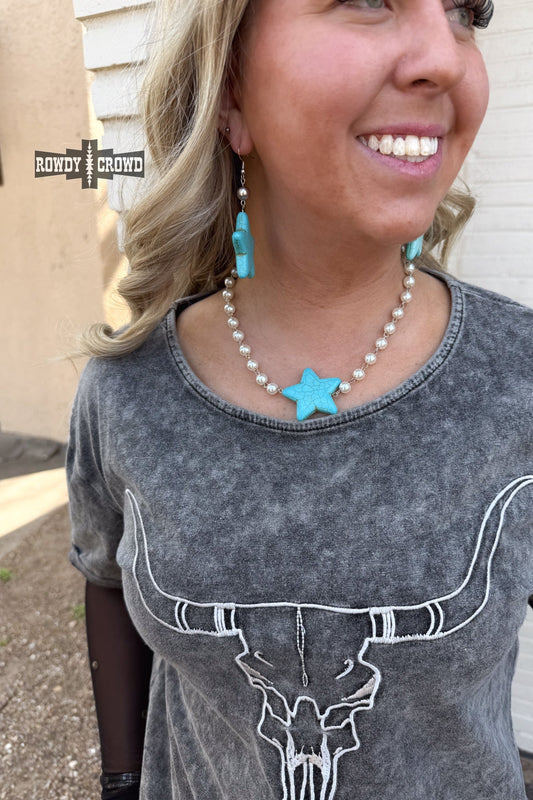 PEARL Star Struck Necklace - Pistols 'n Petticoats - western boutique - womens western wear - western wear womens