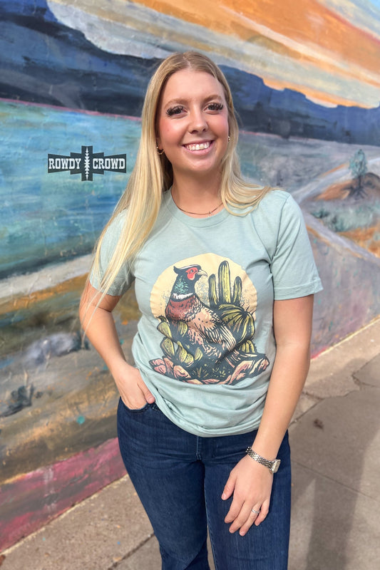 Pheasant Run Tee - Pistols 'n Petticoats - #westernboutique# - #westernfashion#