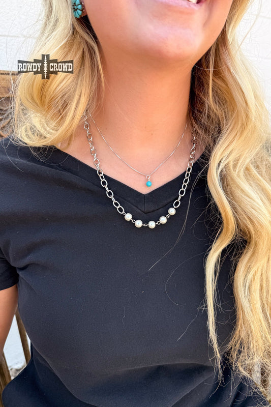 Pretty in Pearls Necklace - Pistols 'n Petticoats - western boutique - womens western wear - western wear womens