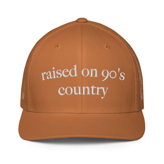 Raised on 90s Country Trucker Hats - Pistols 'n Petticoats - #westernboutique# - #westernfashion#