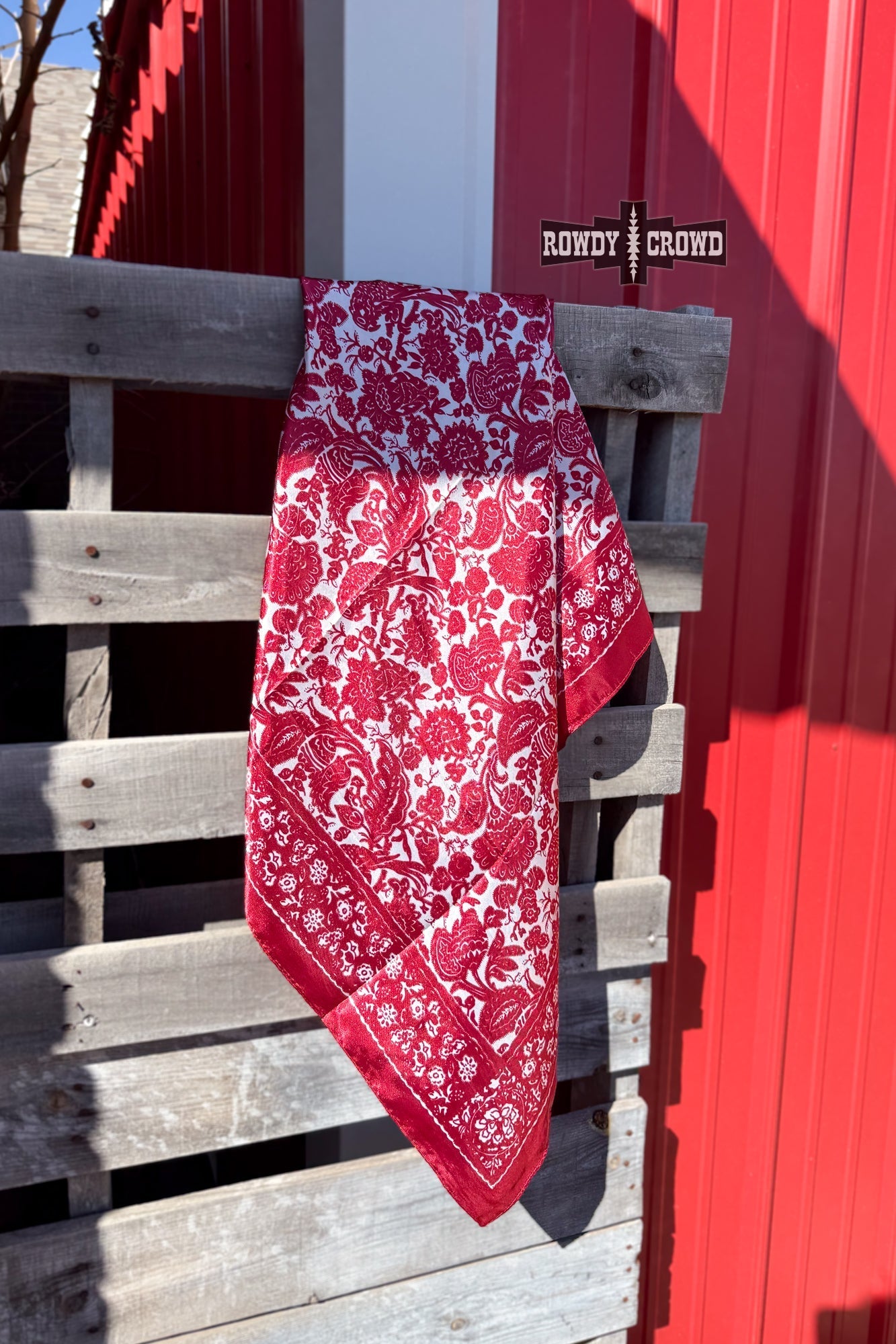 Red Lodge Wild Rag - Pistols 'n Petticoats - western boutique - womens western wear - western wear womens
