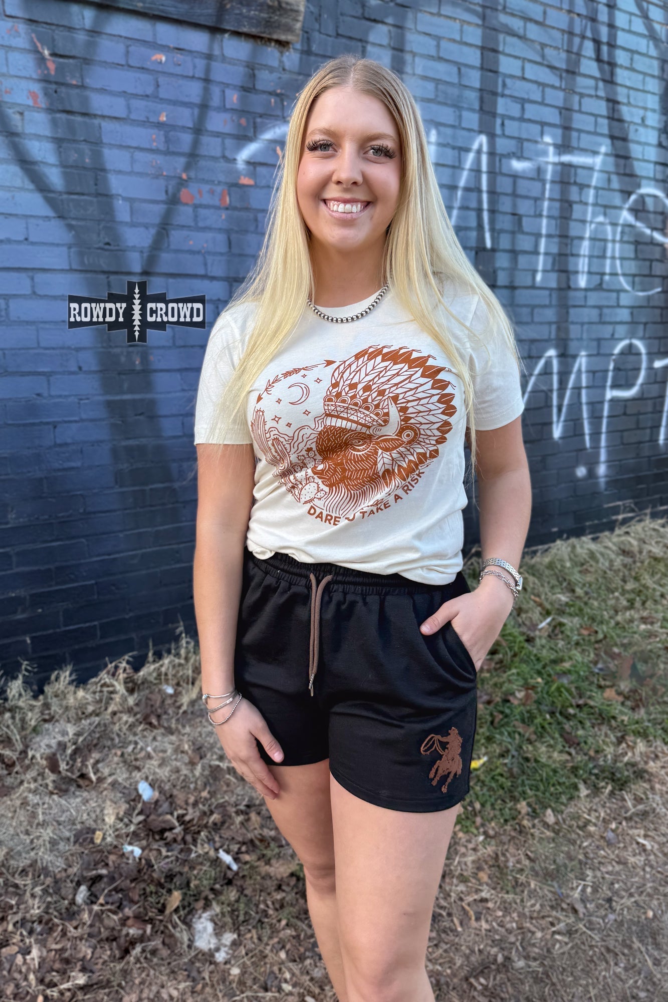 Risky Buffalo Tee - Pistols 'n Petticoats - #westernboutique# - #westernfashion#