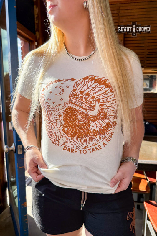 Risky Buffalo Tee - Pistols 'n Petticoats - #westernboutique# - #westernfashion#