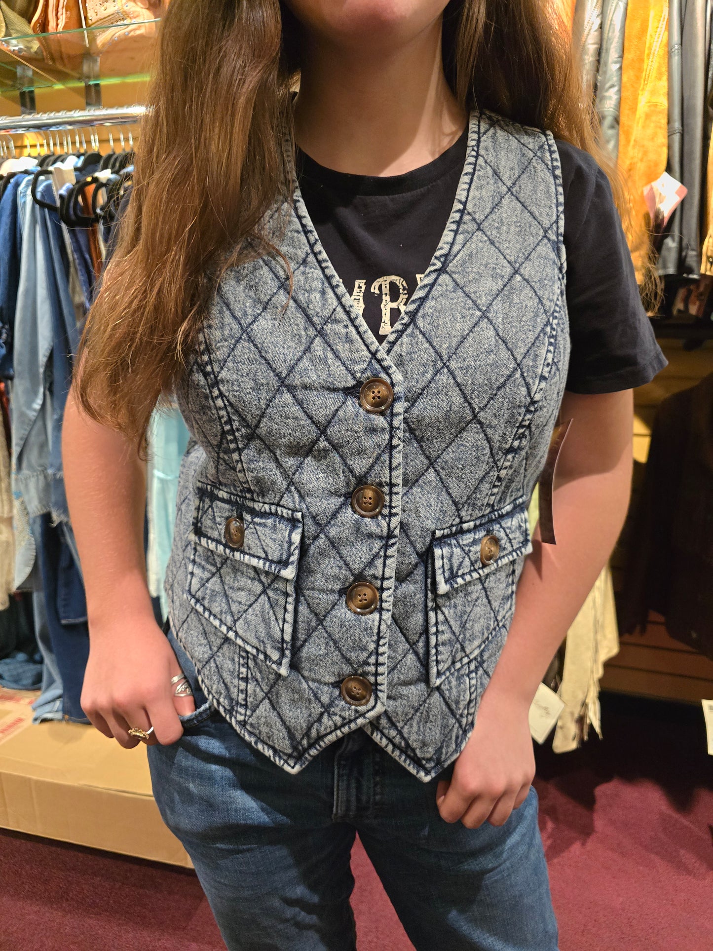 Denim Vest