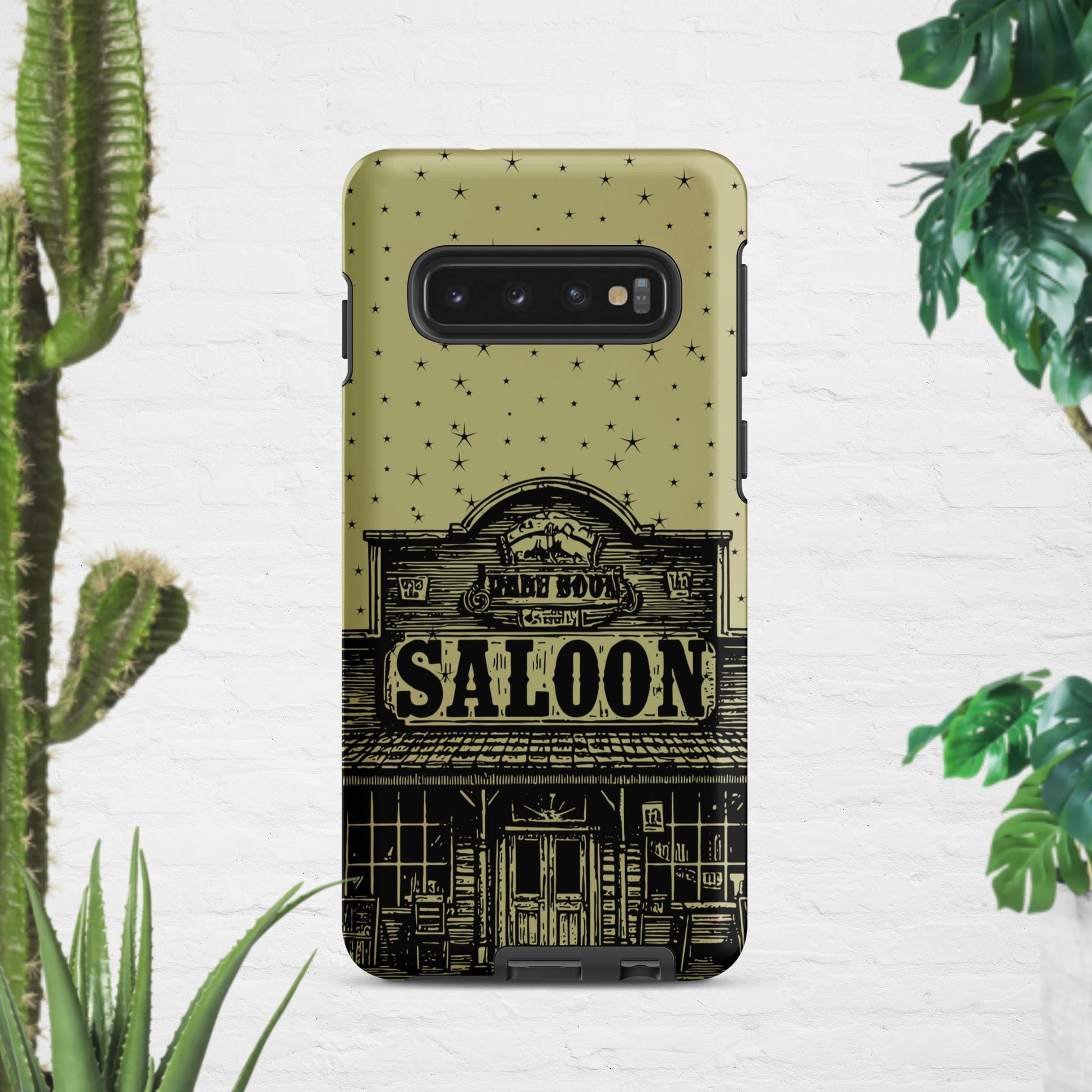 Saloon night Tough case for Samsung® - Pistols 'n Petticoats - #westernboutique# - #westernfashion#