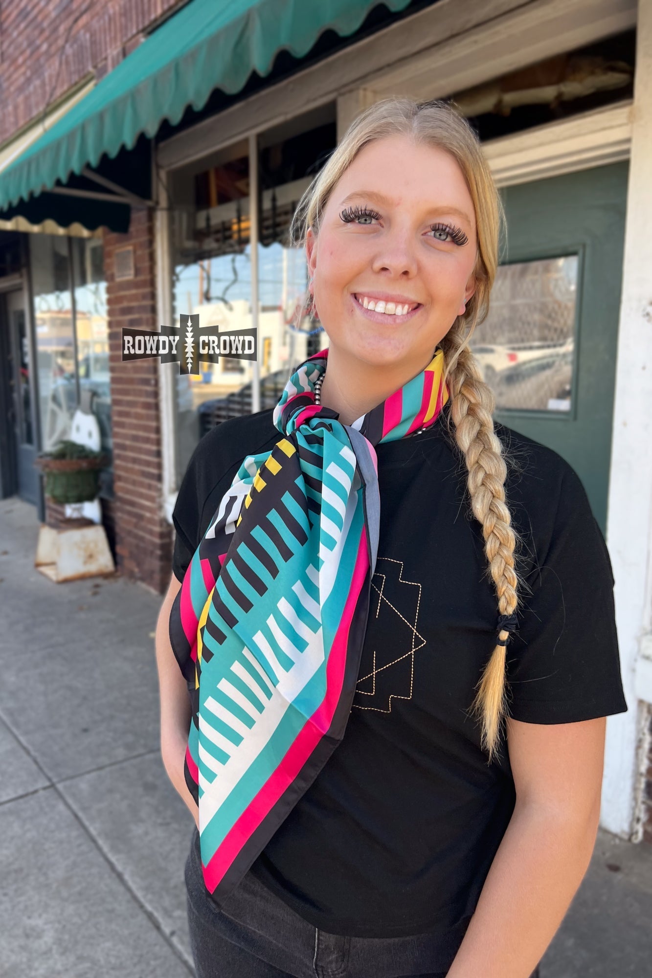 Sassy Serape Wild Rag/ Scarf - Pistols 'n Petticoats - #westernboutique# - #westernfashion#