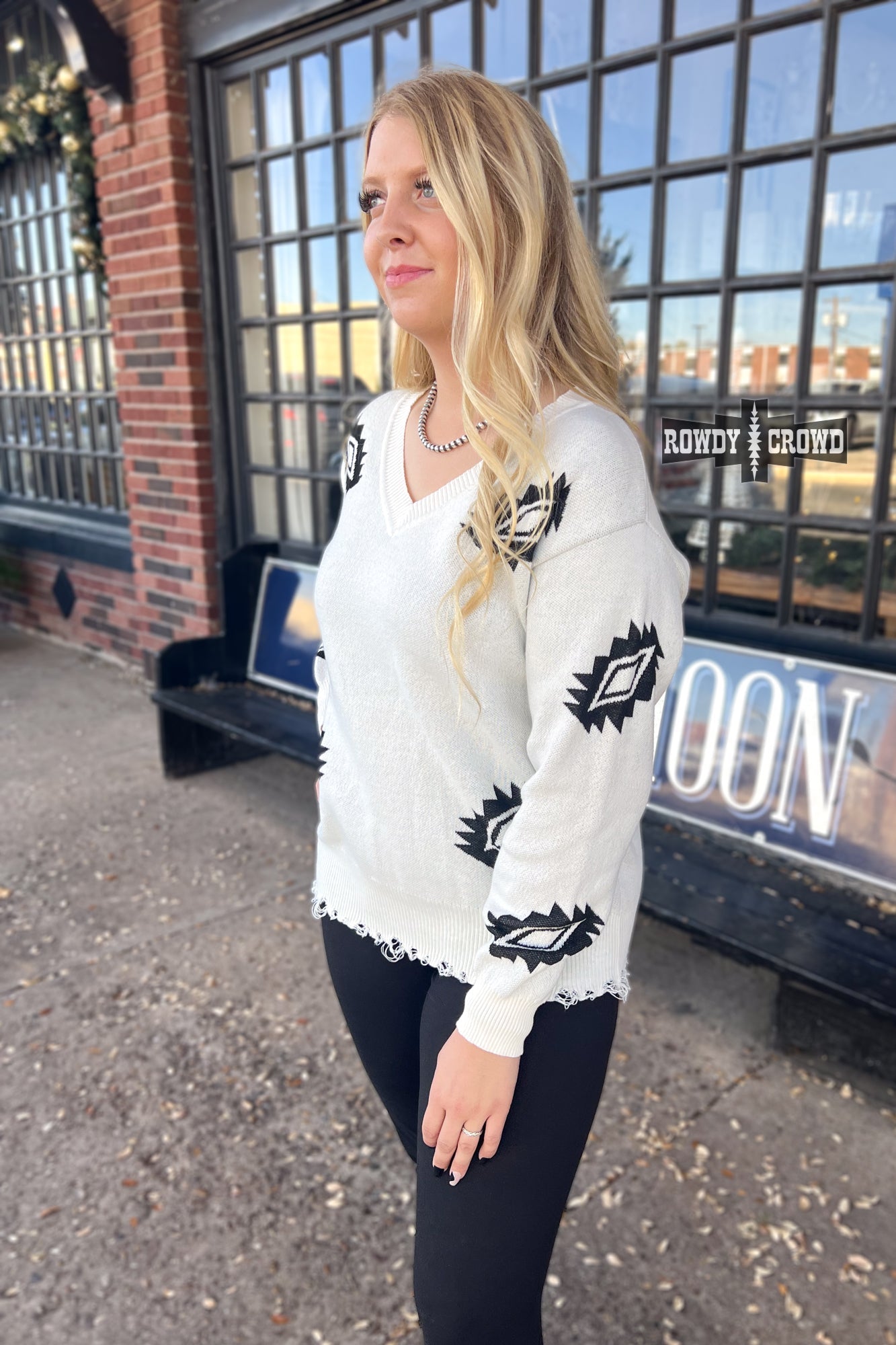 Silverton Aztec Sweater - Pistols 'n Petticoats - #westernboutique# - #westernfashion#