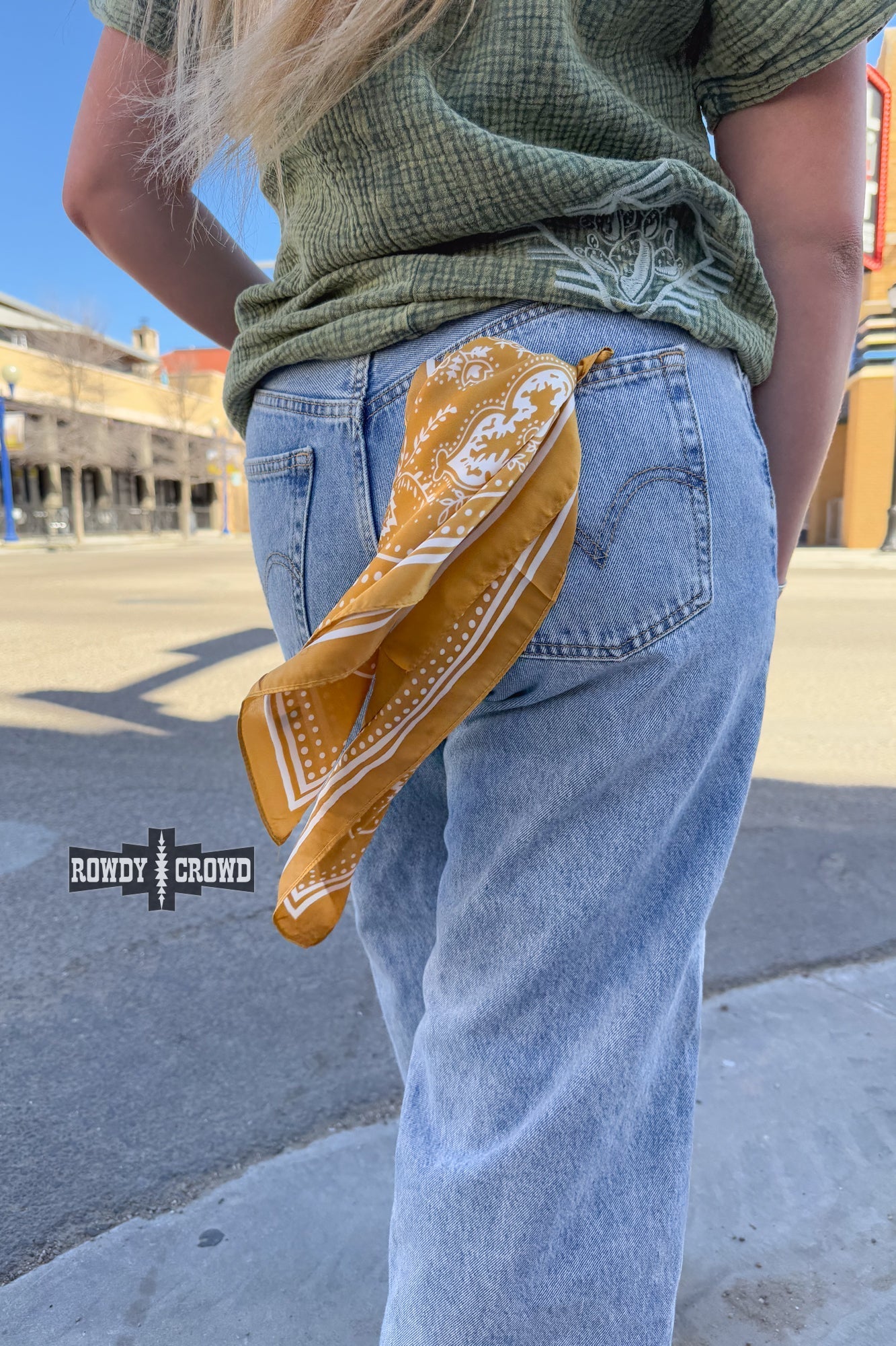 SMALL Buffalo Bandana Wild Rags - Pistols 'n Petticoats - #westernboutique# - #westernfashion#