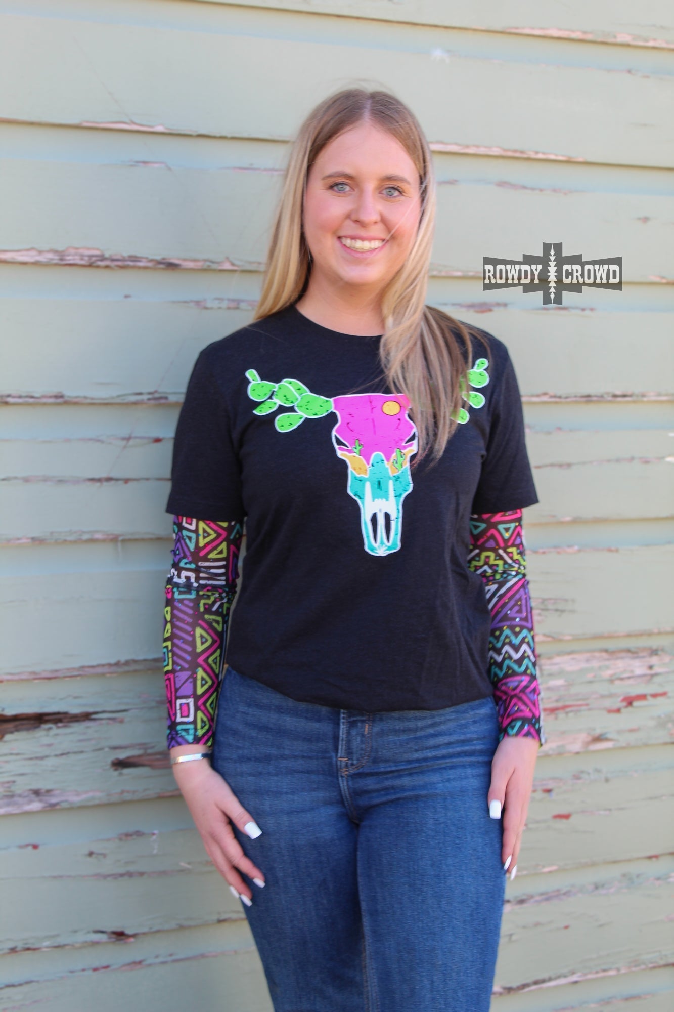 Spaced Out Mesh Top - Pistols 'n Petticoats - #westernboutique# - #westernfashion#