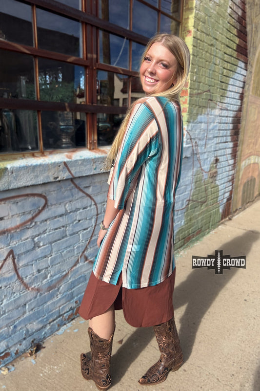 Stoney Serape Duster - Pistols 'n Petticoats - #westernboutique# - #westernfashion#