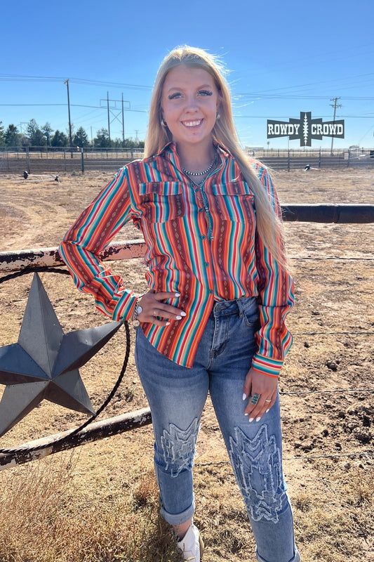 Sturgill Serape Button Up - Pistols 'n Petticoats - #westernboutique# - #westernfashion#