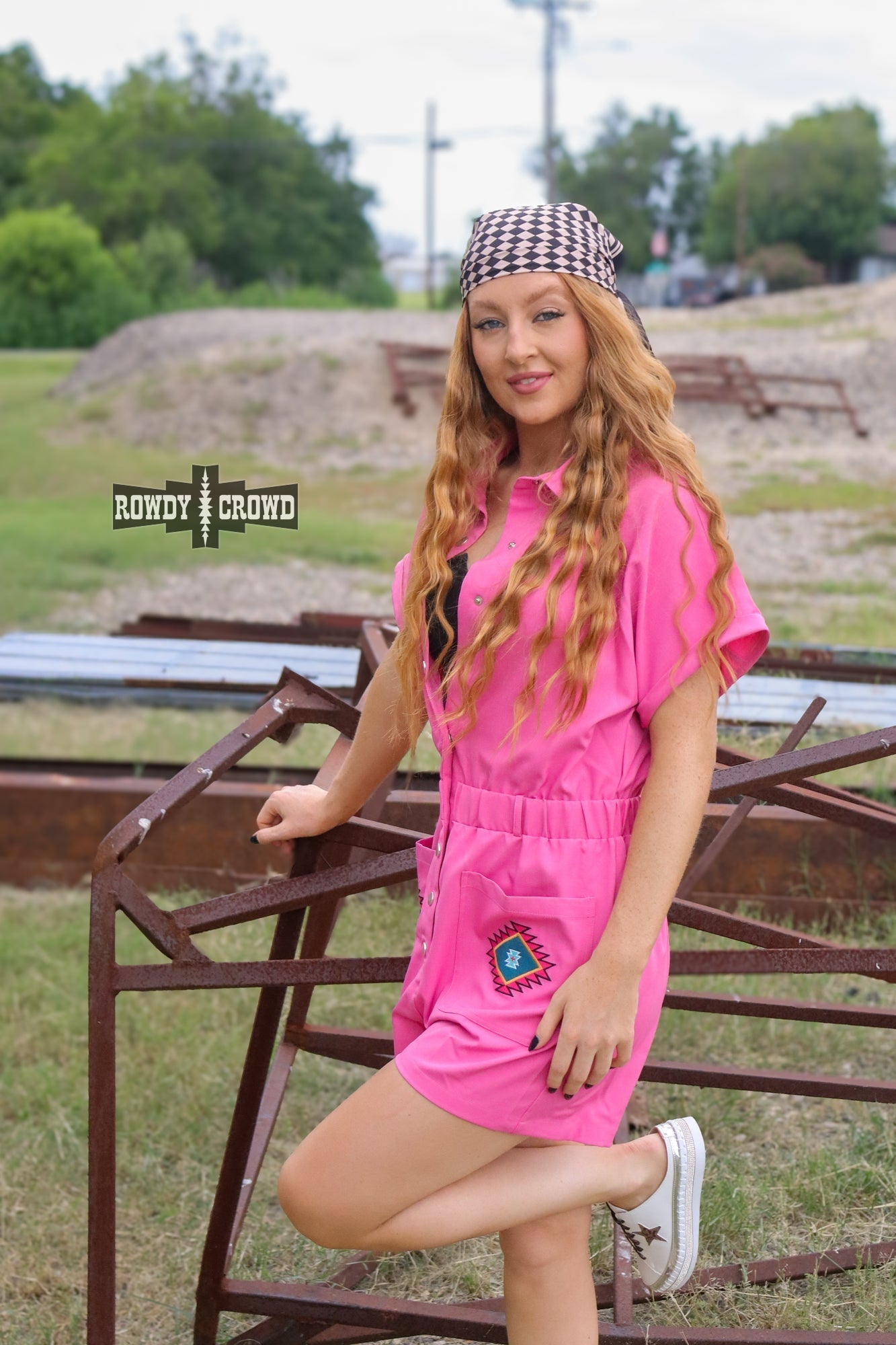 This Kiss Romper - Pistols 'n Petticoats - western boutique - womens western wear - western wear womens