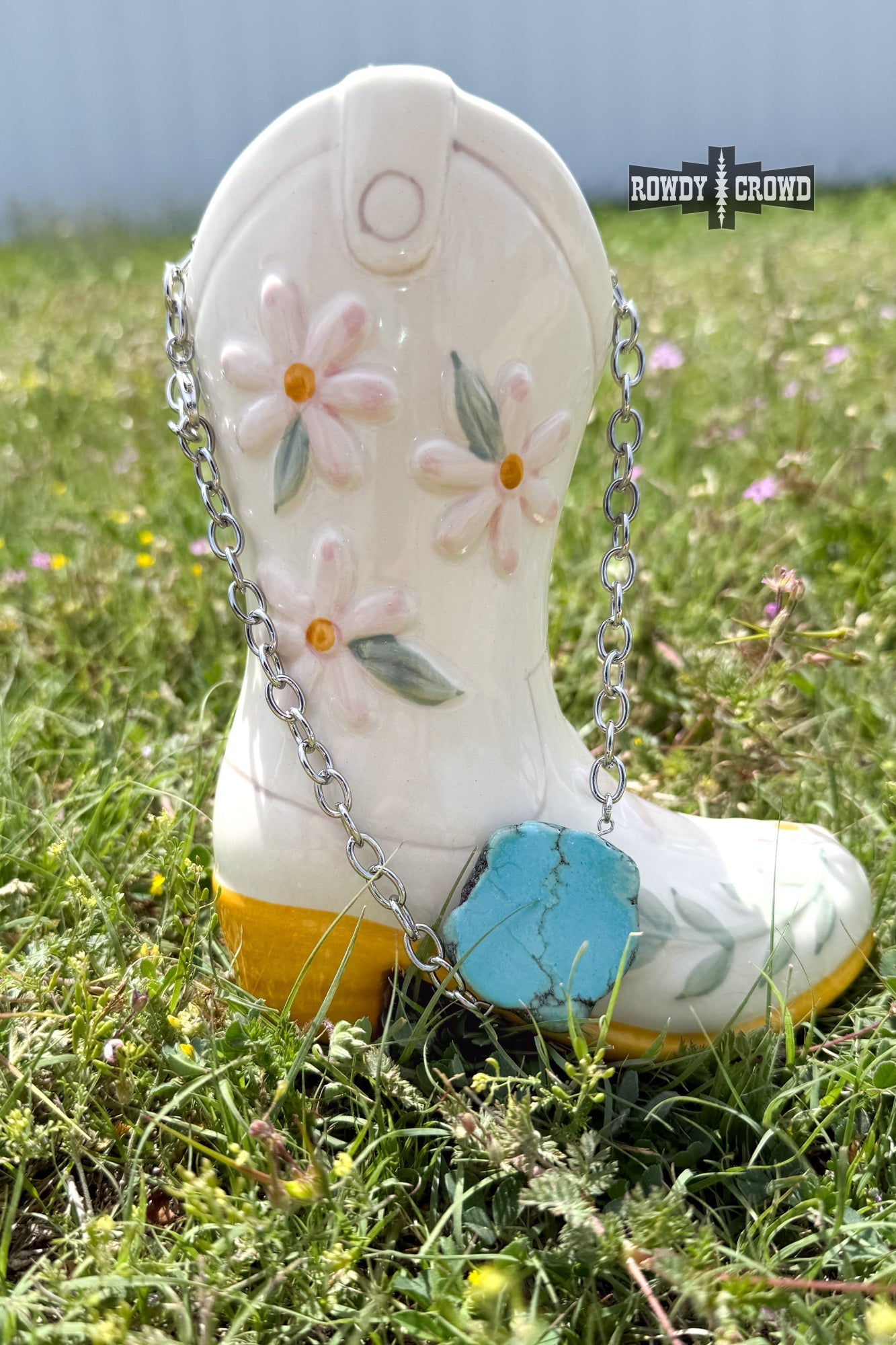 Tulsa Turquoise Necklace - Pistols 'n Petticoats - western boutique - womens western wear - western wear womens