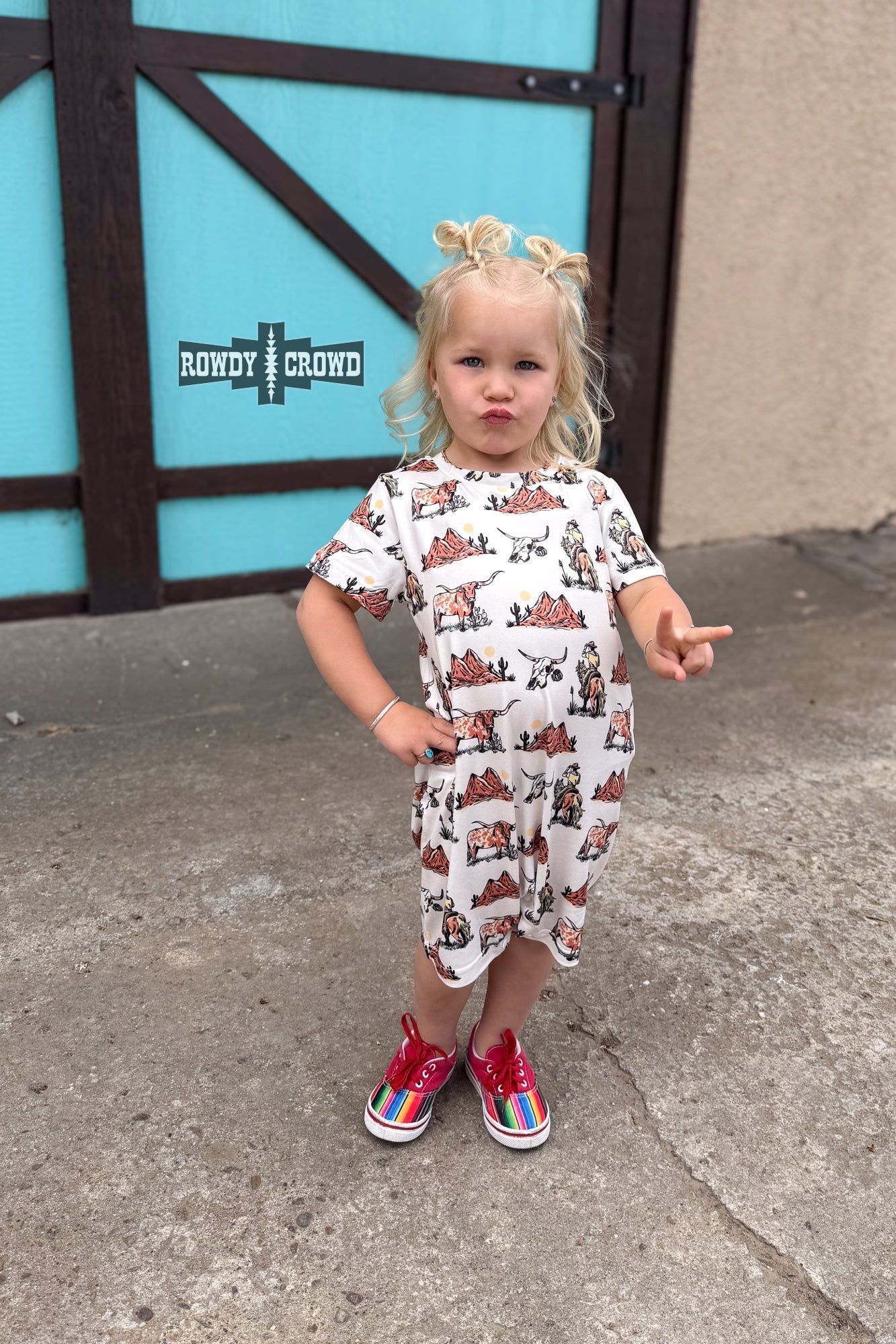 West Texas Short Onesie - Pistols 'n Petticoats - #westernboutique# - #westernfashion#