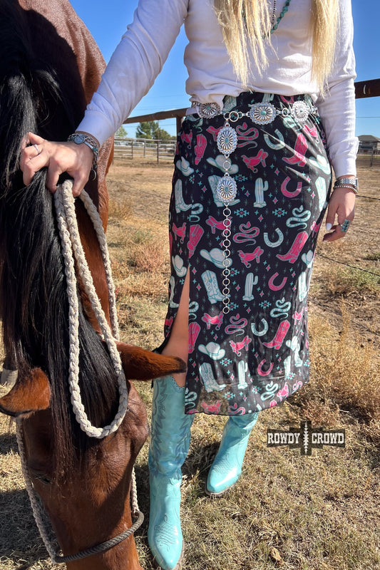 Western Sky Skirt - Pistols 'n Petticoats - #westernboutique# - #westernfashion#
