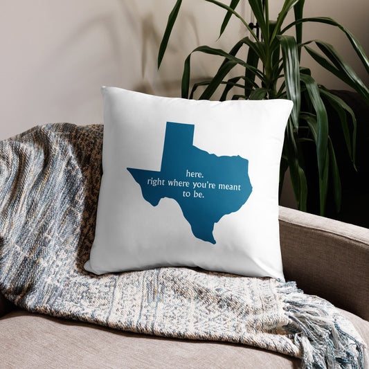 Where youre meant to be pillow - Pistols 'n Petticoats - #westernboutique# - #westernfashion#
