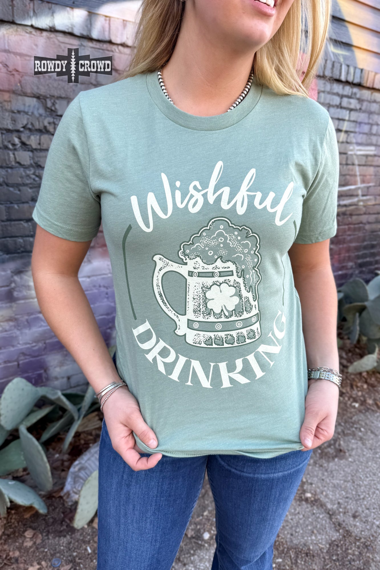 Wishful Drinking Tee - Pistols 'n Petticoats - #westernboutique# - #westernfashion#