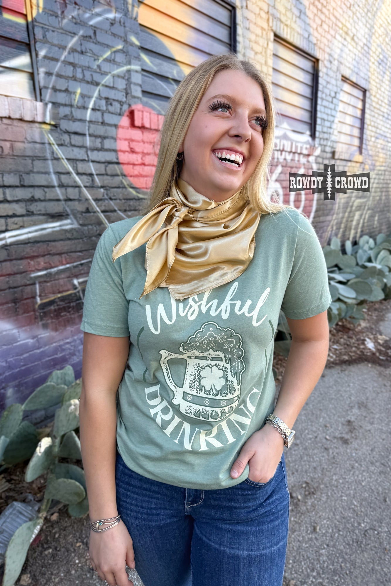 Wishful Drinking Tee - Pistols 'n Petticoats - #westernboutique# - #westernfashion#