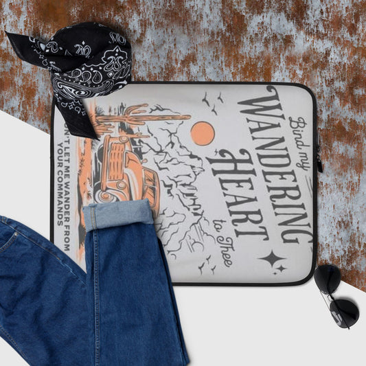 Wondering Heart Laptop Sleeve - Pistols 'n Petticoats - #westernboutique# - #westernfashion#