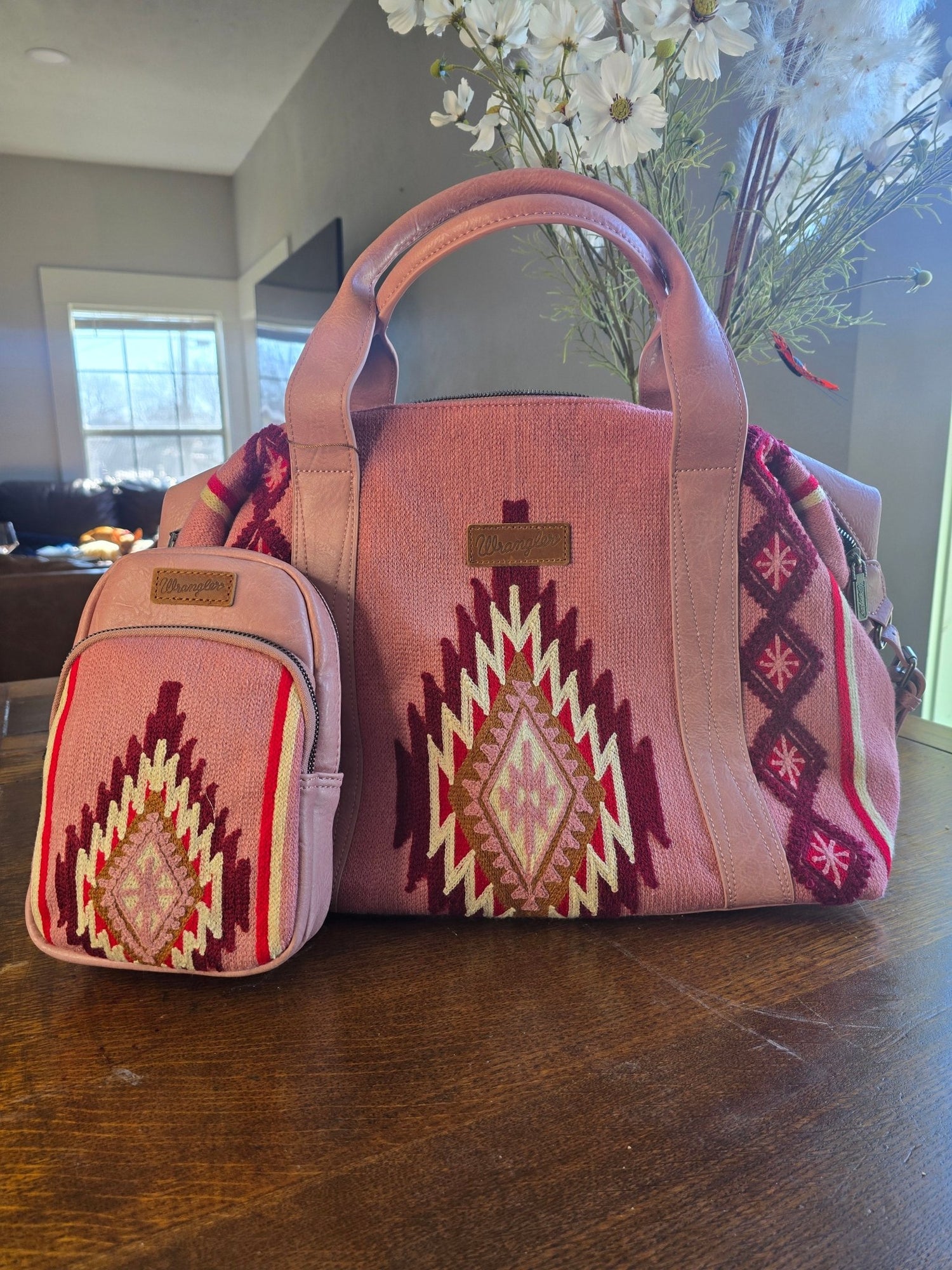 western sling purse, cowgirl crossbody bag, rodeo sling bag, wrangler sling bag